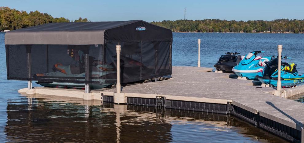 Dock sections & port-mount wedges catalog board