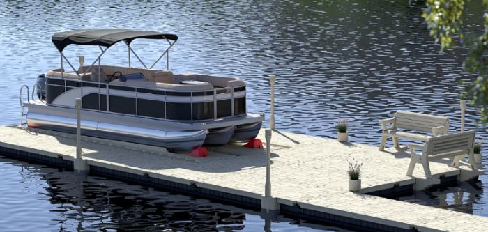 Dock sections & port-mount wedges catalog board